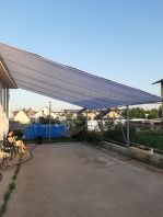 Навес из ткани 