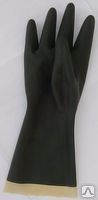 Перчатки КЩС тип 1; защита от кислот и щелочей, концентр. до 70 %, для грубых работ 