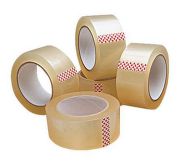 Скотч 48*66м/50мк прозрачный/темный